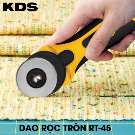 dao tròn cắt vải KDS RT-45; 