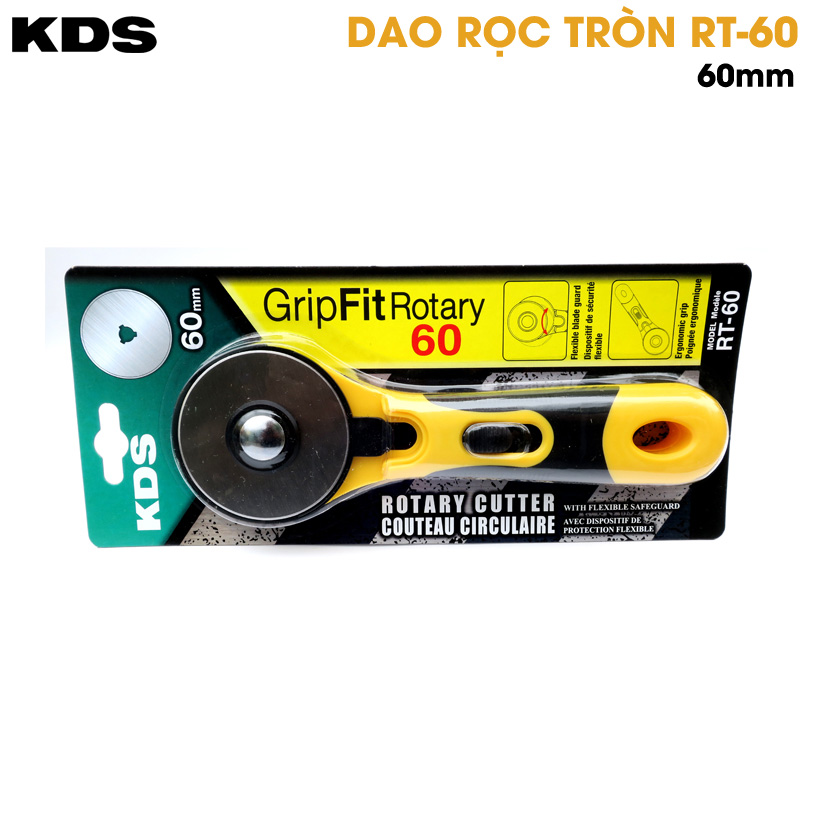 dao tròn cắt 60mm KDS RT-60; 