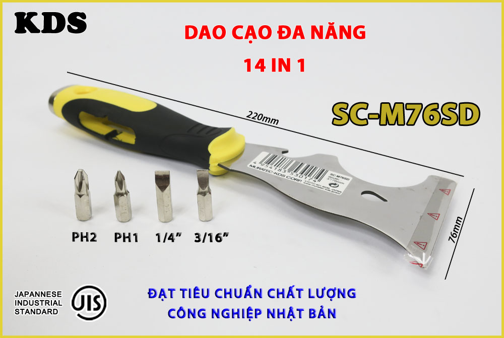 DAO CẠO GIOĂNG 14 TRONG 1 KDS SC-M76SD