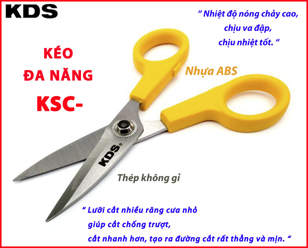 KÉO CẮT ĐA NĂNG KDS