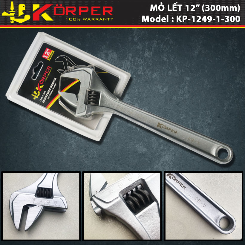 MỎ LẾT KORPER KP-1249-300(TRẮNG)