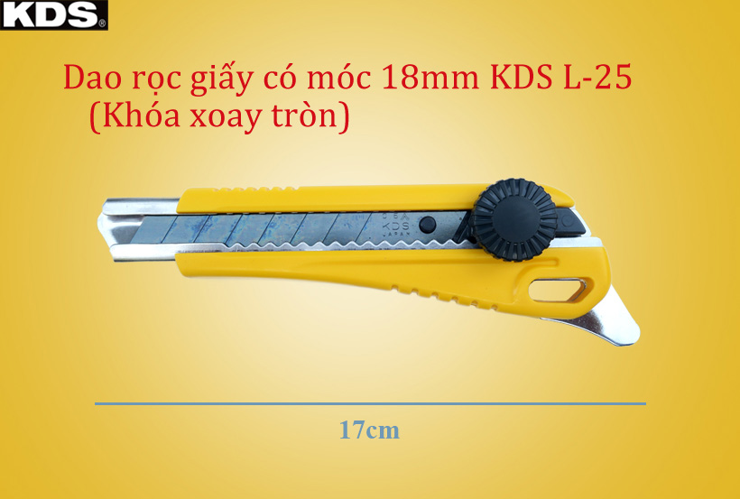 dao rọc giấy KDS L-25