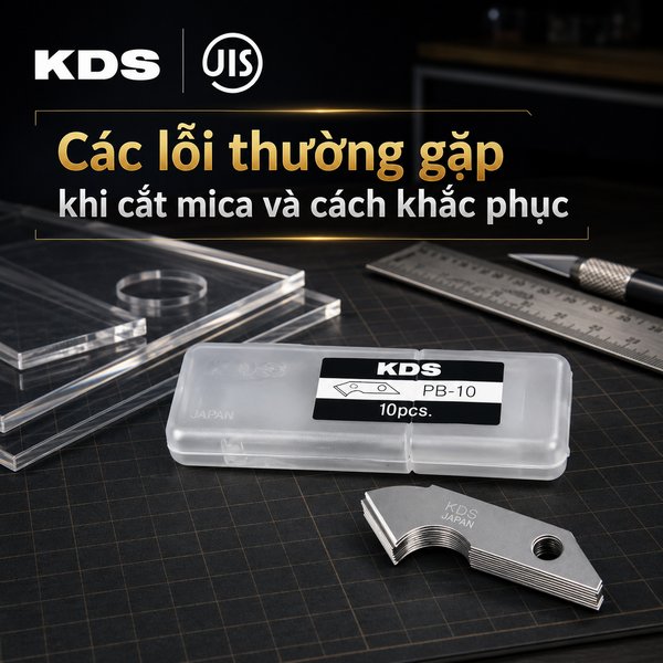 Các lỗi thường gặp khi cắt mica và cách khắc phục