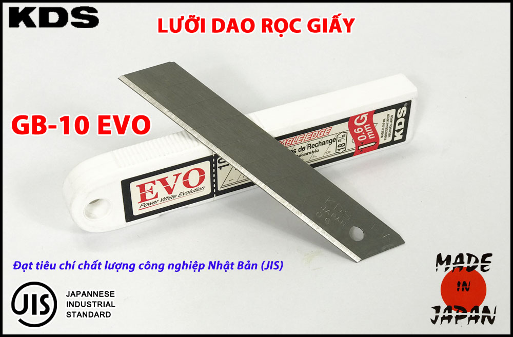 LƯỠI DAO ĐA NĂNG KDS GB-10EVO (TRẮNG)