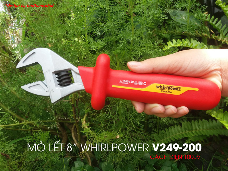 đầu răng cưa mỏ lếch cách điện 1000v giúp kẹp chắc vật liệu có điện