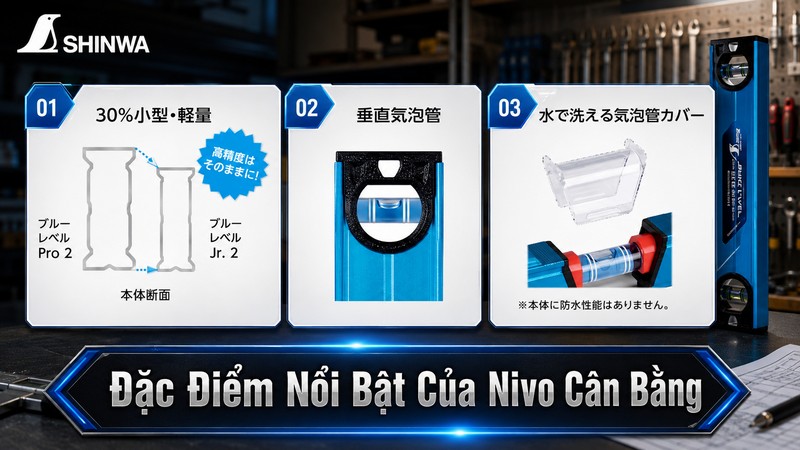Đặc Điểm Nổi Bật Của Nivo Cân Bằng