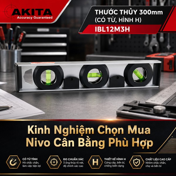 Kinh Nghiệm Chọn Mua Nivo Cân Bằng Phù Hợp