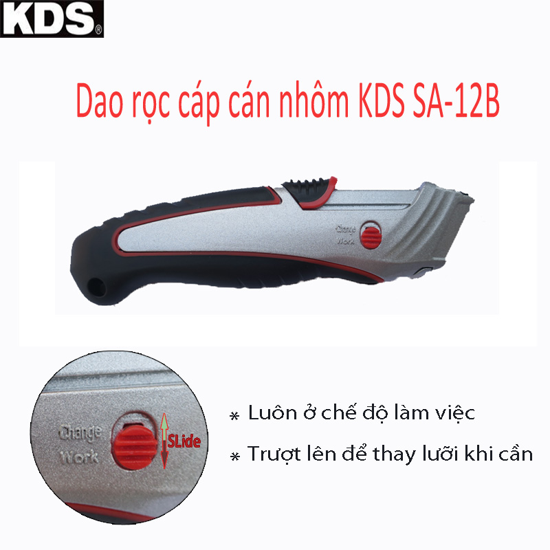 dao rọc cáp trượt rút KDS SA-12B