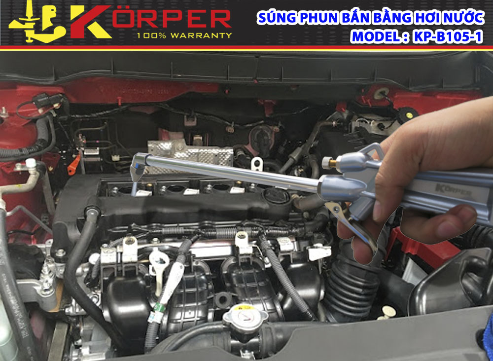 Súng rửa xe Körper KP-B105-1 phân phối chính hãng tại Việt Nam