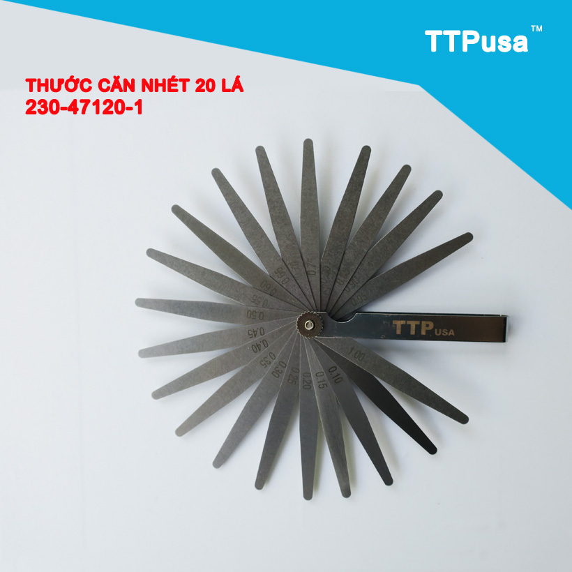 THƯỚC CĂN LÁ - 20 LÁ TTPUSA 230-47120-1