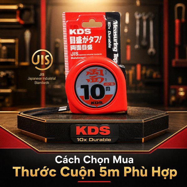 Cách Chọn Mua Thước Cuộn 5m Phù Hợp