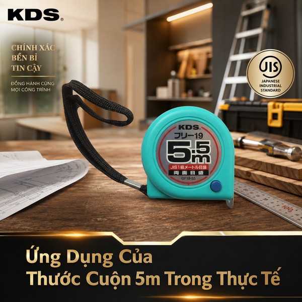 Ứng Dụng Của Thước Cuộn 5m Trong Thực Tế