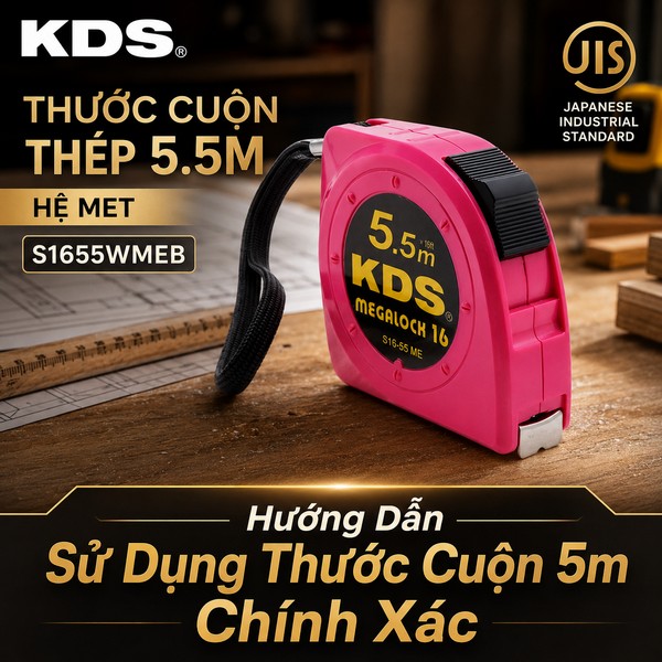 Hướng Dẫn Sử Dụng Thước Cuộn 5m Chính Xác