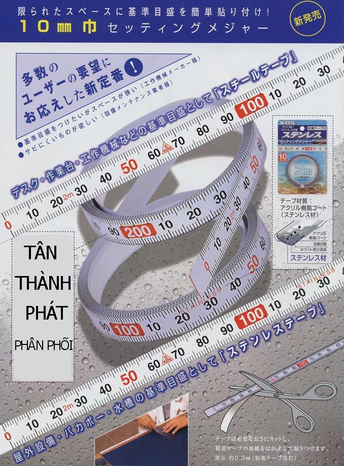 GIỚI THIỆU THƯỚC DÁN KDS SST10-02: