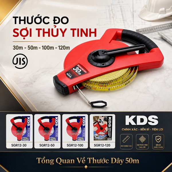 Tổng Quan Về Thước Dây 50m