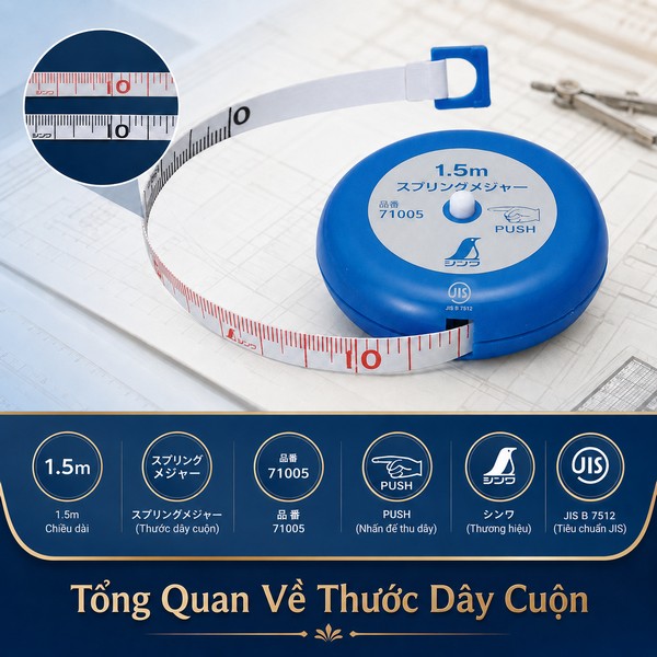 Tổng Quan Về Thước Dây Cuộn