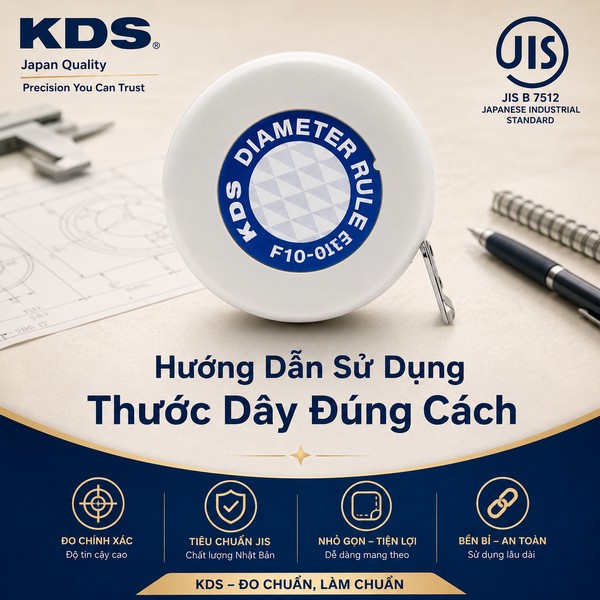 Hướng Dẫn Sử Dụng Thước Dây Đúng Cách