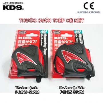 Thước cuộn thép hệ Mét 5m - 7.5m