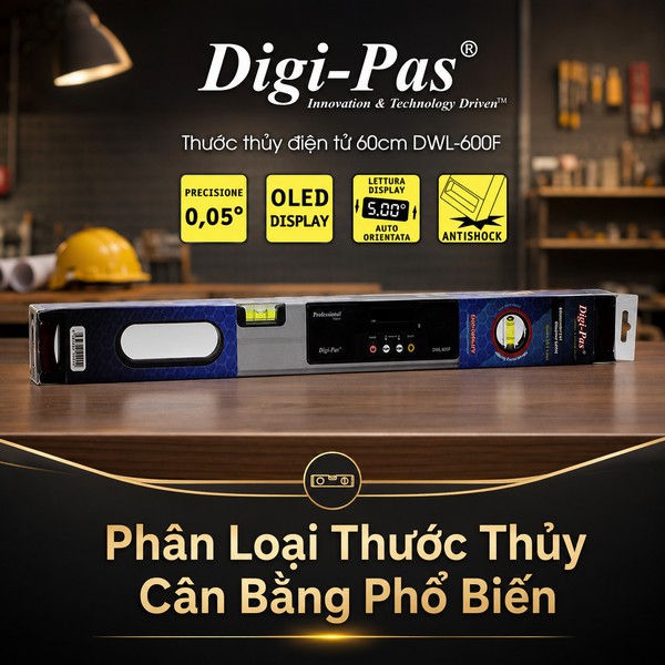 Phân Loại Thước Thủy Cân Bằng Phổ Biến