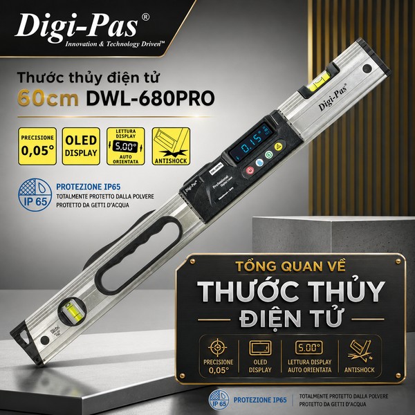 Tổng Quan Về Thước Thủy Điện Tử