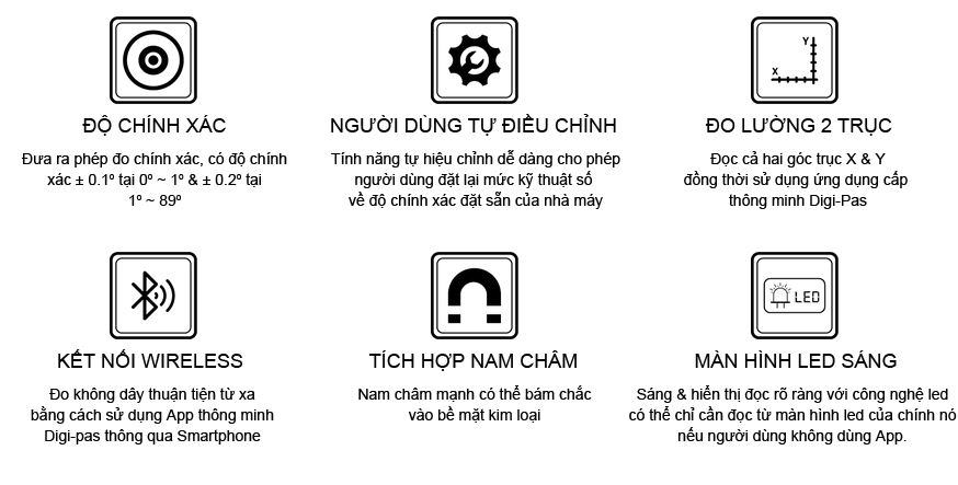 Thước Đo Góc Điện Tử Digipas DWL-90Pro Ứng Dụng Trong Gia Công Cơ Khí