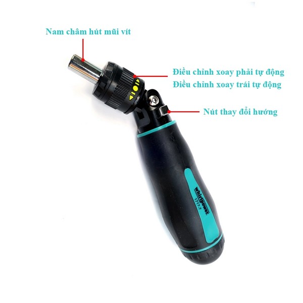 Tua vít 14 chi tiết chống dầu mỡ, dễ vệ sinh.