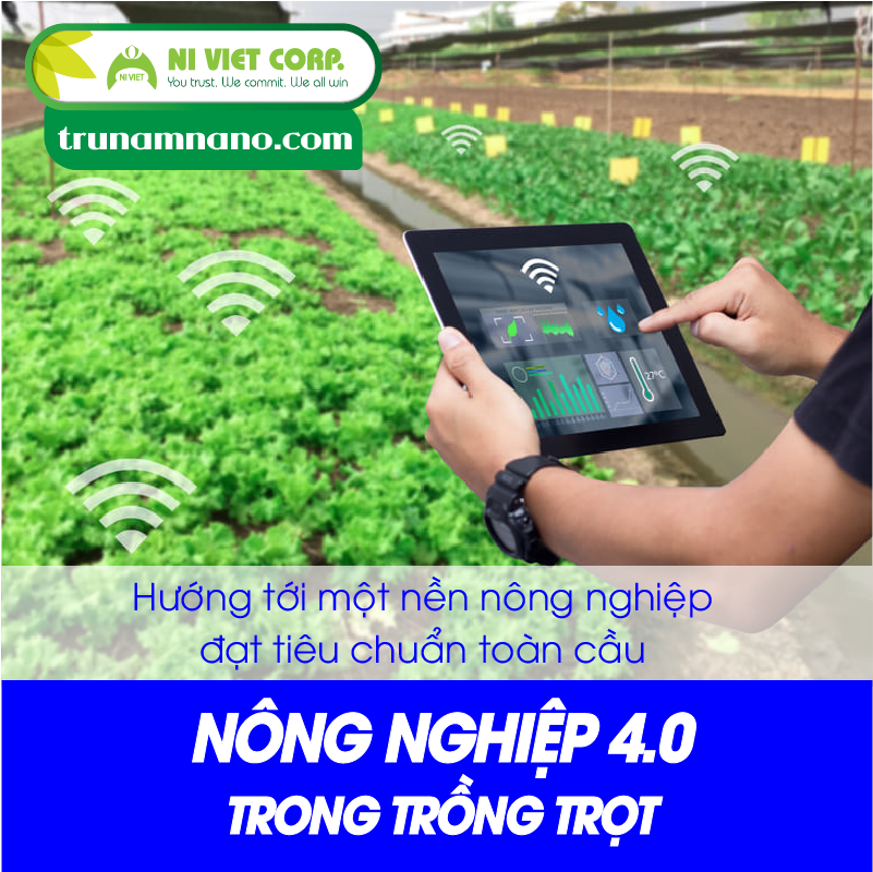 PHẦN 1 - NÔNG NGHIỆP 4.0 trong trồng trọt - Sự ra đời của nông nghiệp 4.0