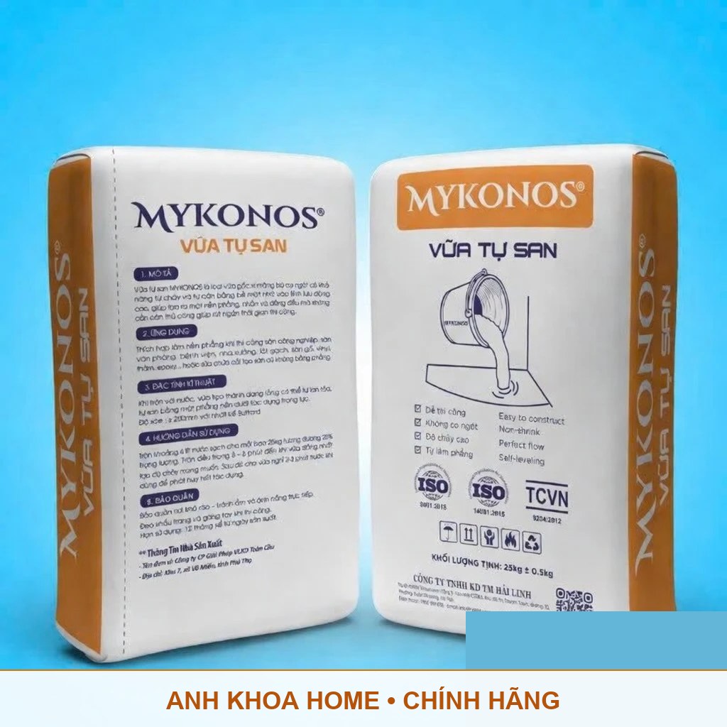 Vữa tự san phẳng MYKONOS MKN-V11
