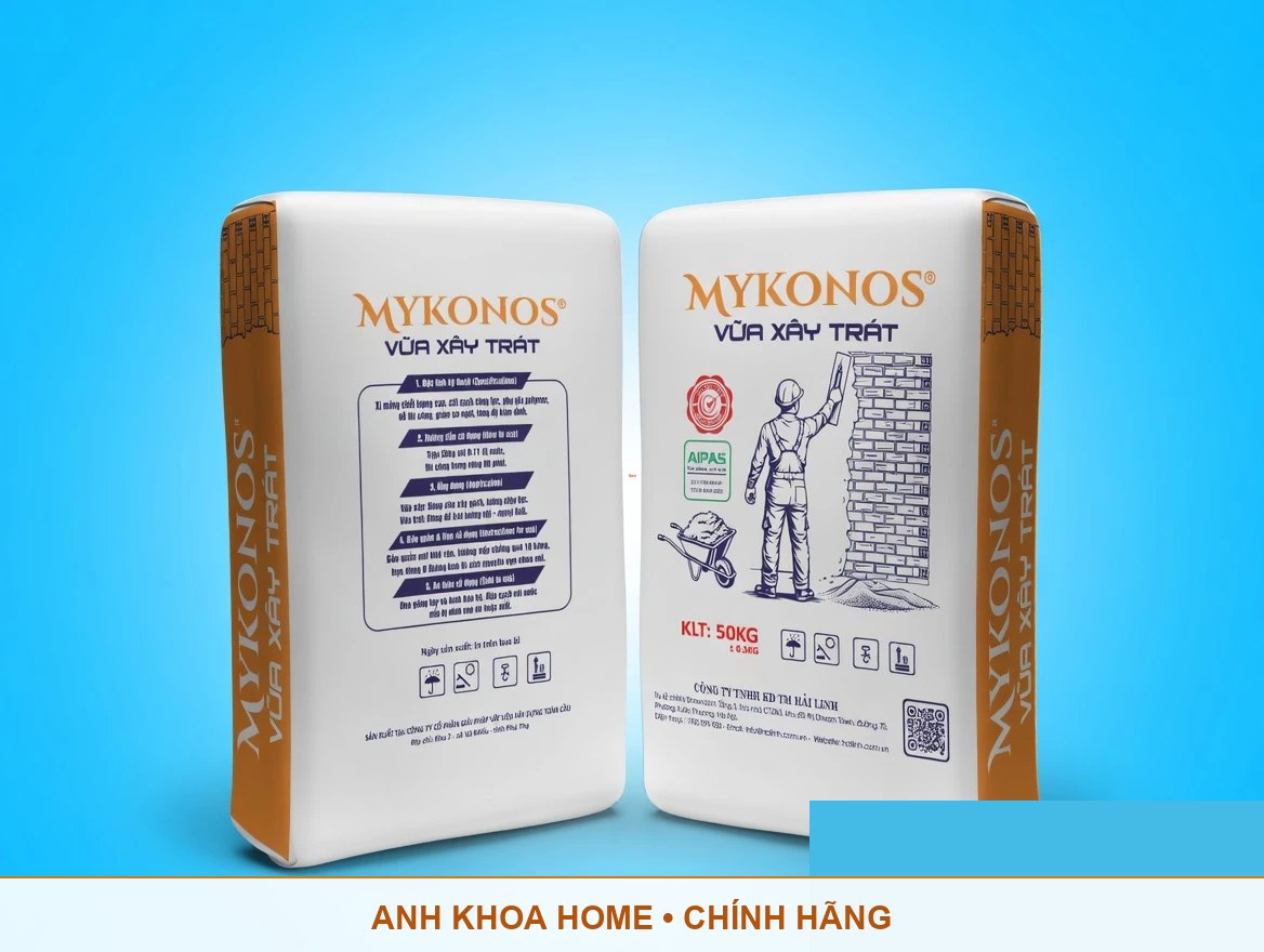 Vữa khô trộn sẵn MYKONOS MKN-V02