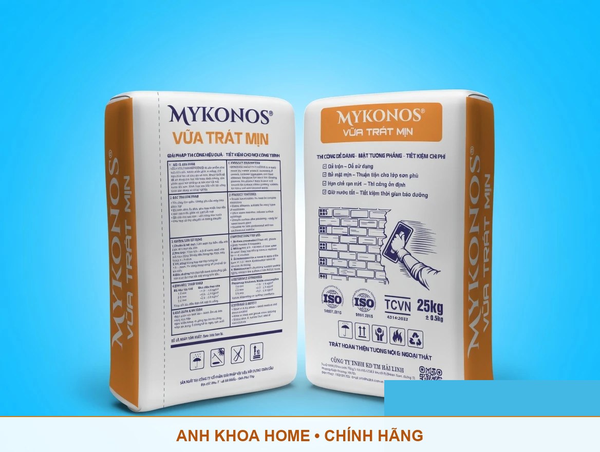 Vữa khô trộn sẵn MYKONOS MKN-V05