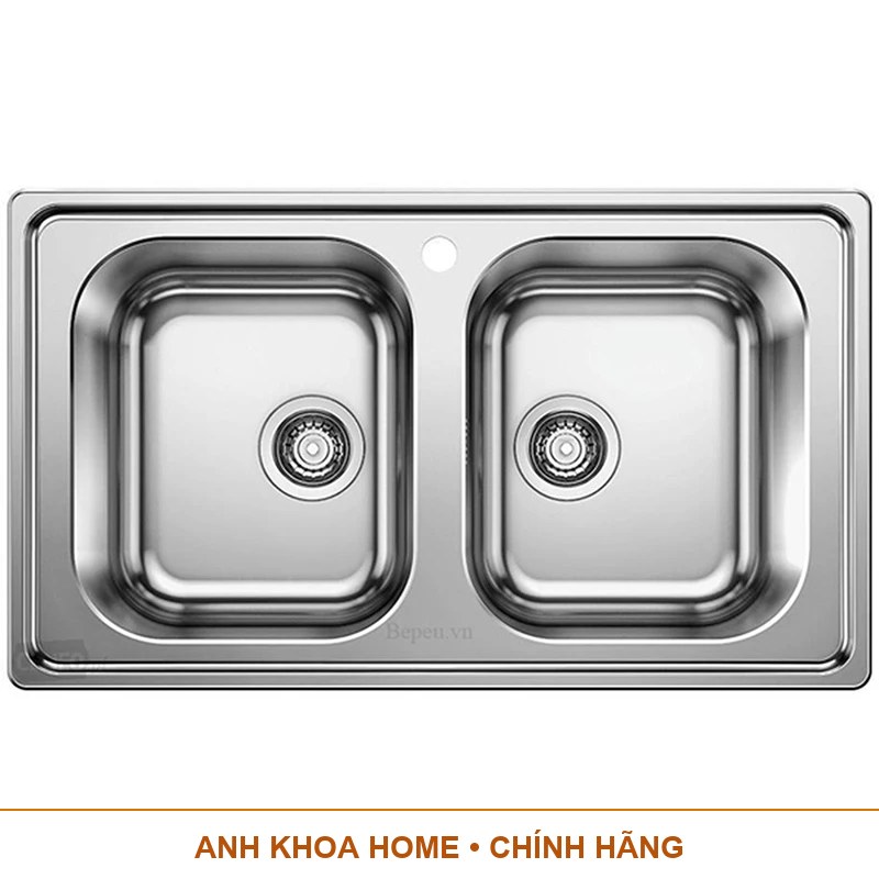 Chậu 2 hố cân/lệch