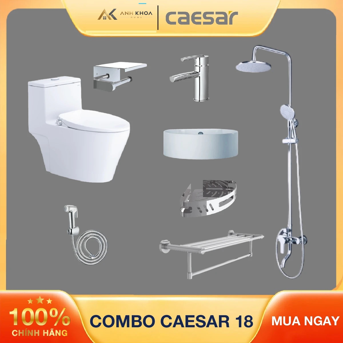 combo caesar 18