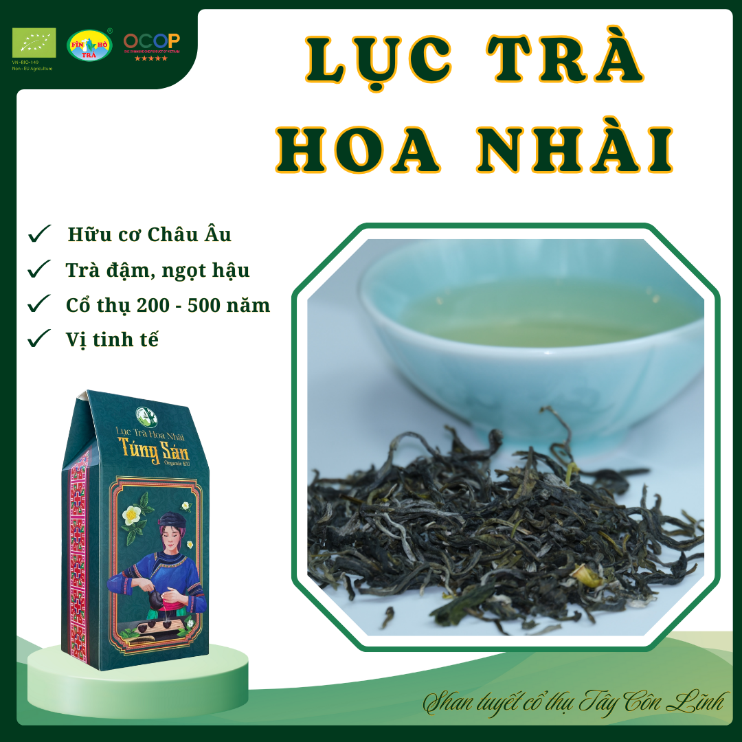 LỤC TRÀ HOA NHÀI HỘP- Mã SP: 29
