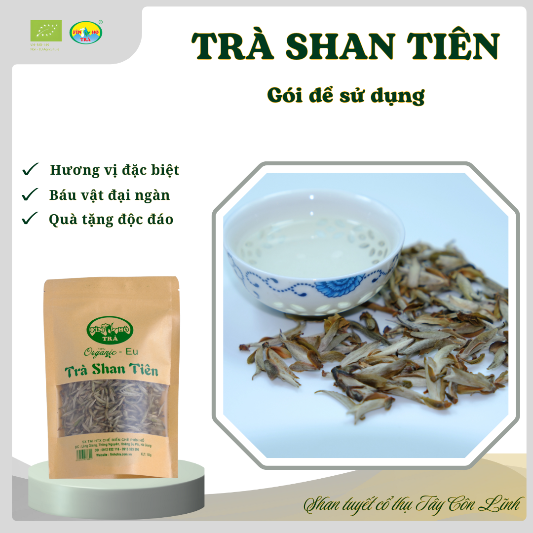 TRÀ SHAN TIÊN Gói 100g Mã SP: 01