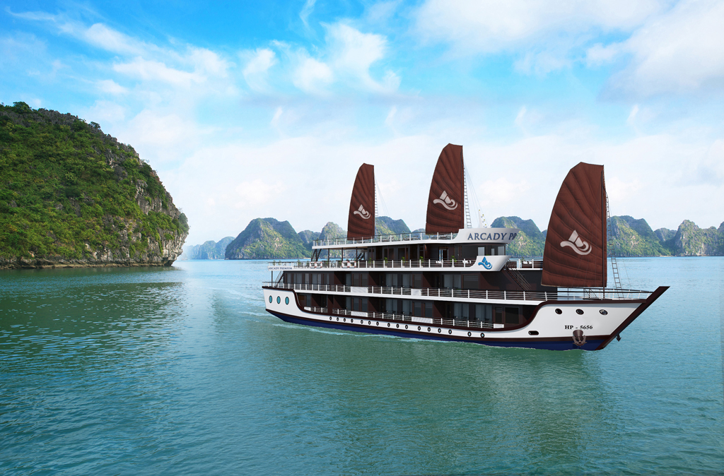 Arcady Premium Cruise Daily: Hà Nội- Hạ Long- Tuần Châu -950,000 VND