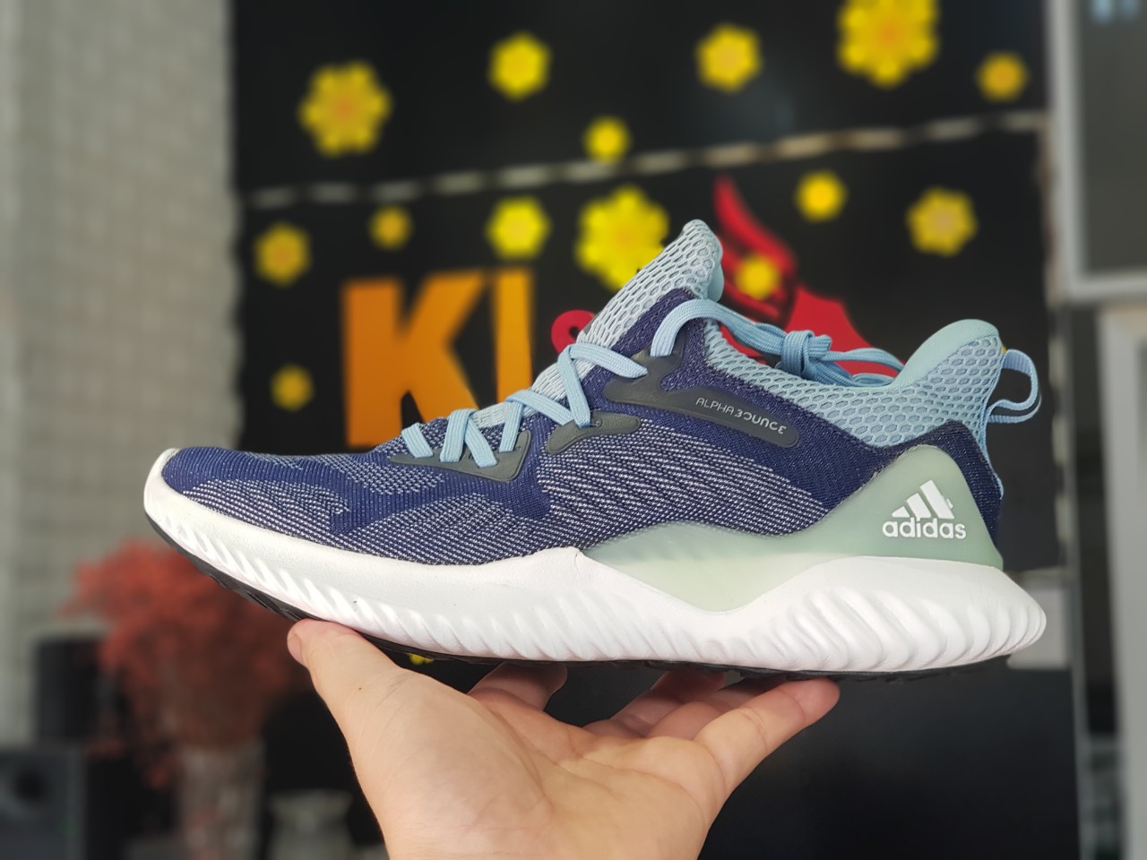 Giay Alphabounce Beyond Blue Kl Store Sneakers More