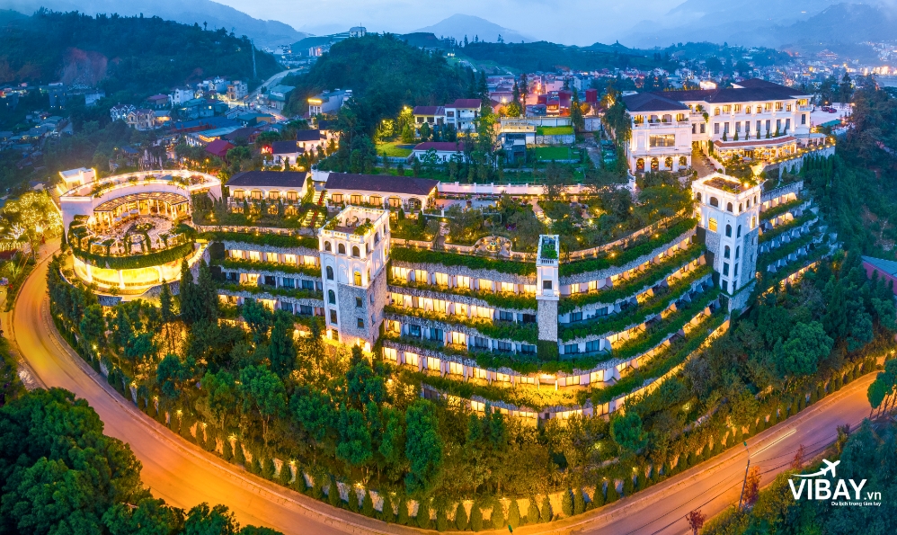 Silk Path Grand Sapa resort & spa vườn treo