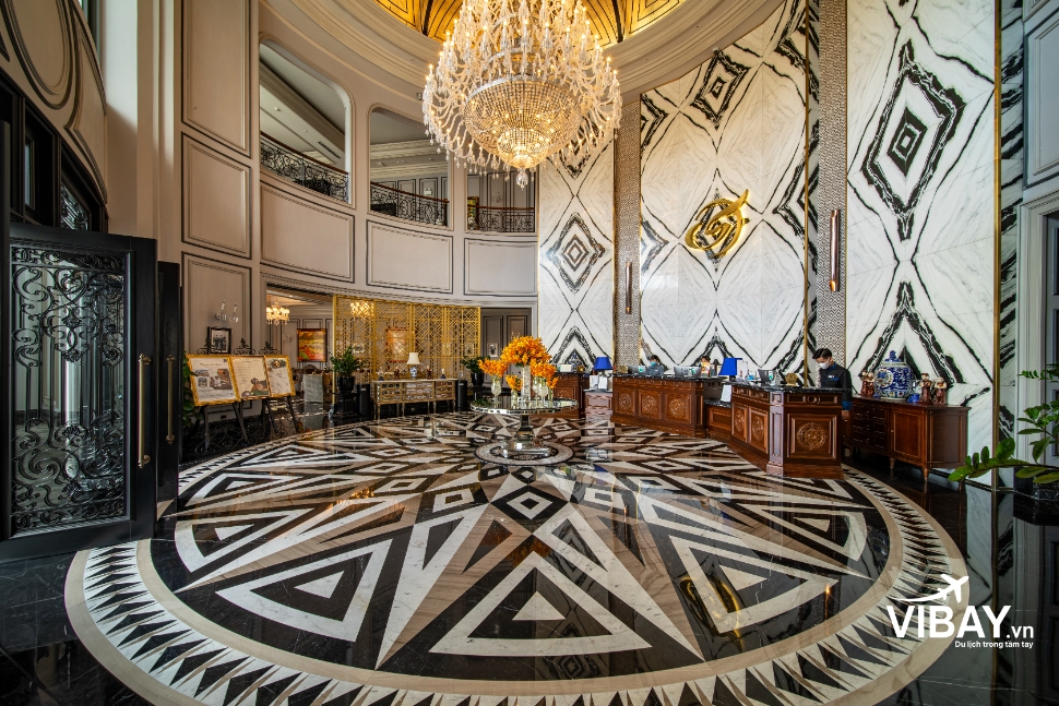 Silk Path Grand Sapa resort & spa sảnh lể tân