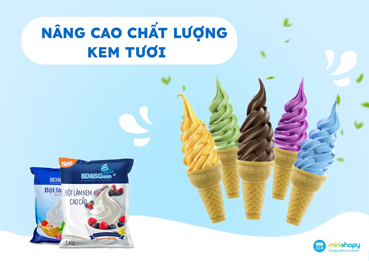 NÂNG CAO CHẤT LƯỢNG KEM TƯƠI NÂNG CAO CHẤT LƯỢNG KEM TƯƠI