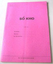 Sổ kho loại mỏng