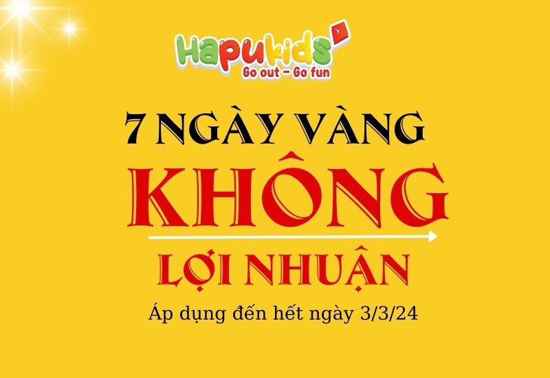 7 NGÀY XẢ HÀNG – KHÔNG LỢI NHUẬN