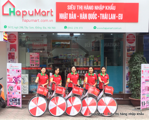 HapuMart đồng loạt khai trương 02 siêu thị hàng nhập khẩu tại Hà Nội