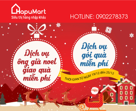 Dịch vụ ông già noel tặng quà uy tín – trách nhiệm tại Hà Nội