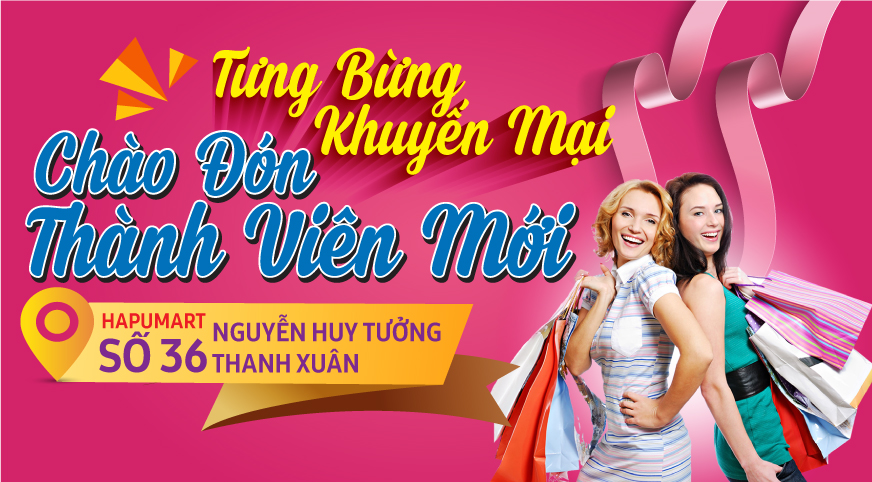 HapuMart – siêu thị hàng nhập khẩu chuyển địa điểm hoạt động kinh doanh