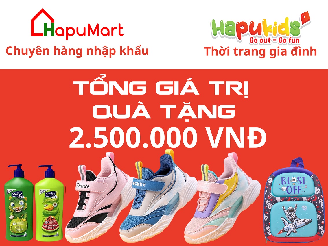 HapuMart & HapuKids hân hạnh tài trợ đồng hành cùng giải chạy “FAMILY RUNNING TOGETHER 2023”.