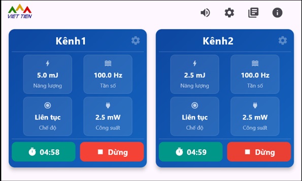 Máy Laser nội mạch (không xâm lấn)