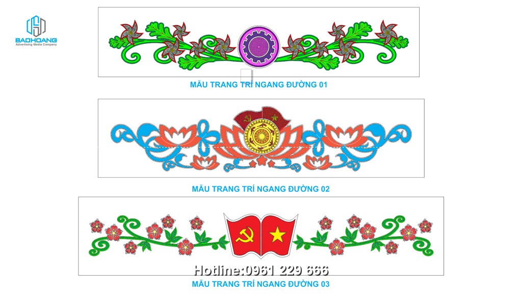 Hoa Văn Trang Trí Cột Điện - Liên hệ: 0961 229 666.