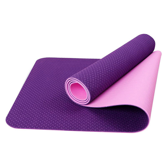 Thảm Tập Gym Và Yoga TPE 2 Lớp Zera 6MM2L (6mm) - Tím