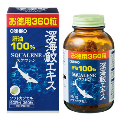 SỤN VI CÁ MẬP SQUALENE ORIHIRO NỘI ĐỊA NHẬT BẢN 360 VIÊN