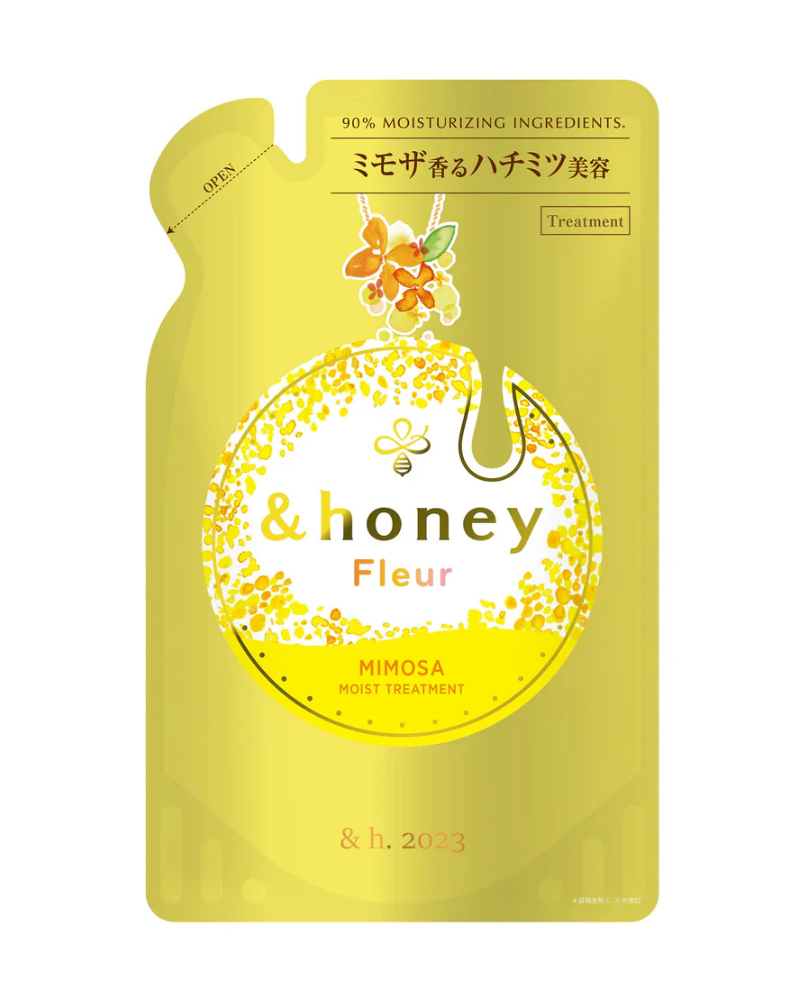 Dầu xả dưỡng ẩm hương hoa mimosa &honey Fleur (Túi refill)